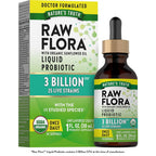 Nature's Truth Raw Flora USDA Organic Liquid Probiotic - 1 Fl Oz