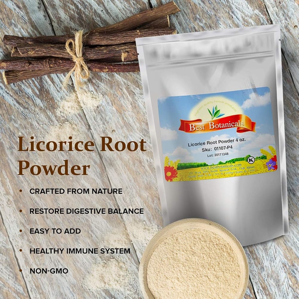 Best Botanicals Licorice Root Powder - 4 oz - image 3