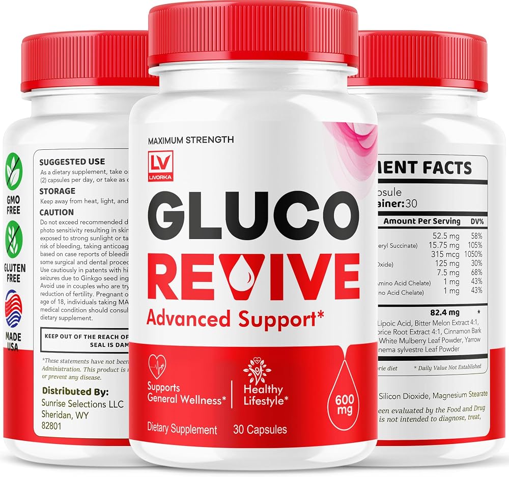 LIVORKA Gluco Revive Capsules - 30 Capsules - image 9