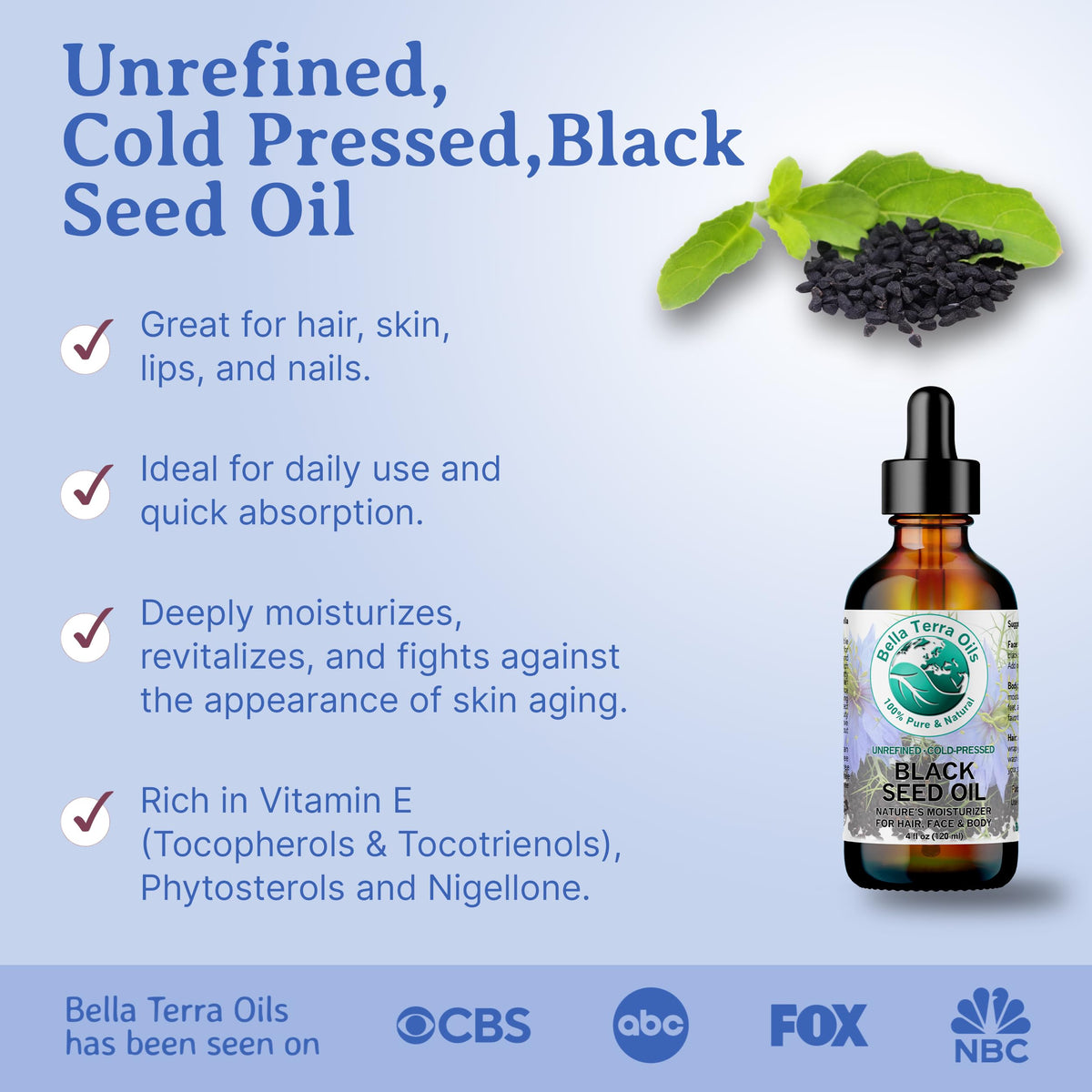 Bella Terra Oils Black Seed - OG