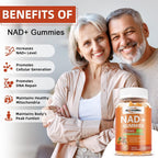 HEALOADING NAD+ Gummies with Resveratrol - 60 Count - image 5