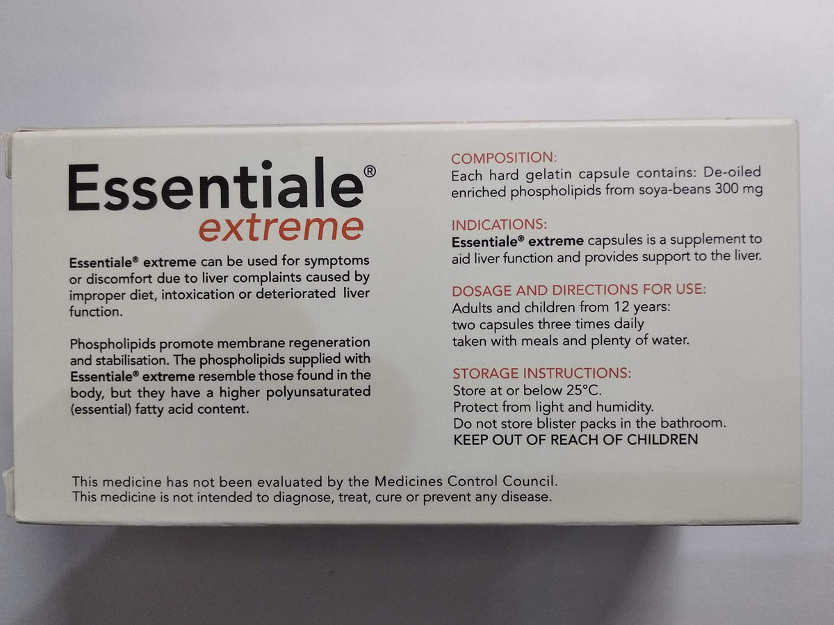 Essentiale Extreme Essential Phospholipids Liver Support - 50 Capsules - image 3