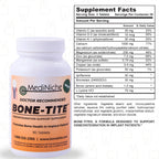 MediNiche Bone-Tite Osseointegration Support Supplement - 90 Tablets - image 7