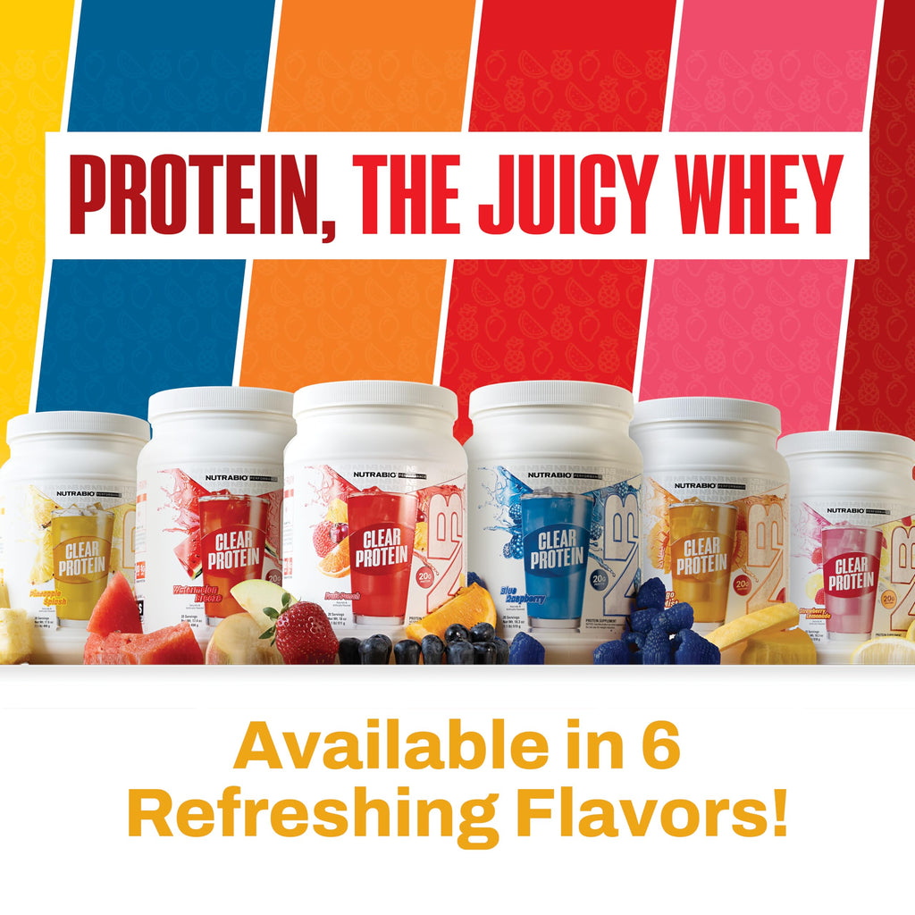 NutraBio Clear Whey Protein Isolate