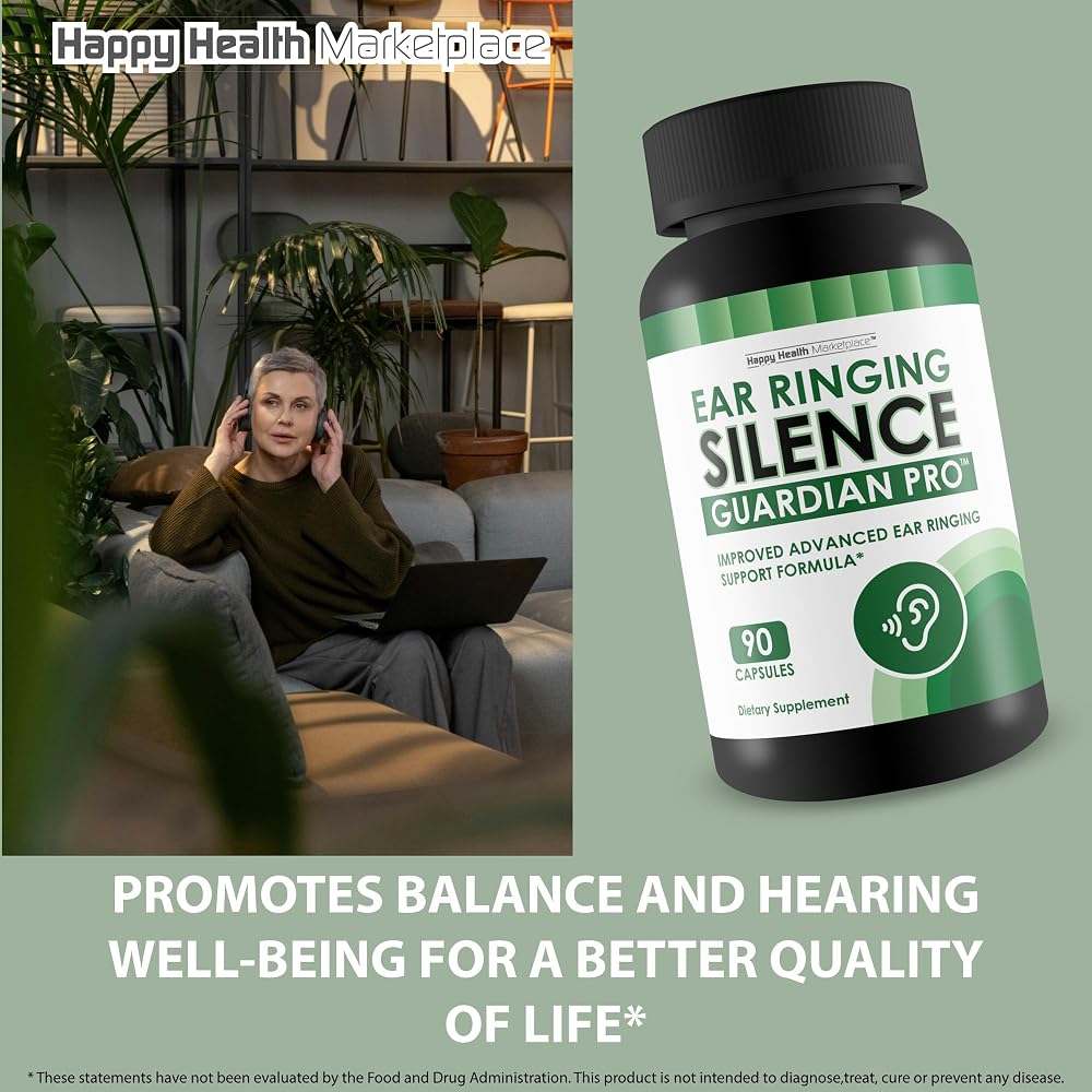Happy Health Marketplace Ear Ringing Silence Guardian Pro - 90 Capsules - image 5
