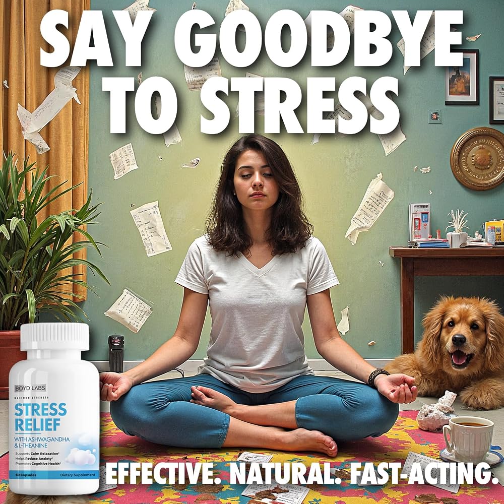 Boyd Labs Stress Relief with Ashwagandha and L-Theanine - image 4