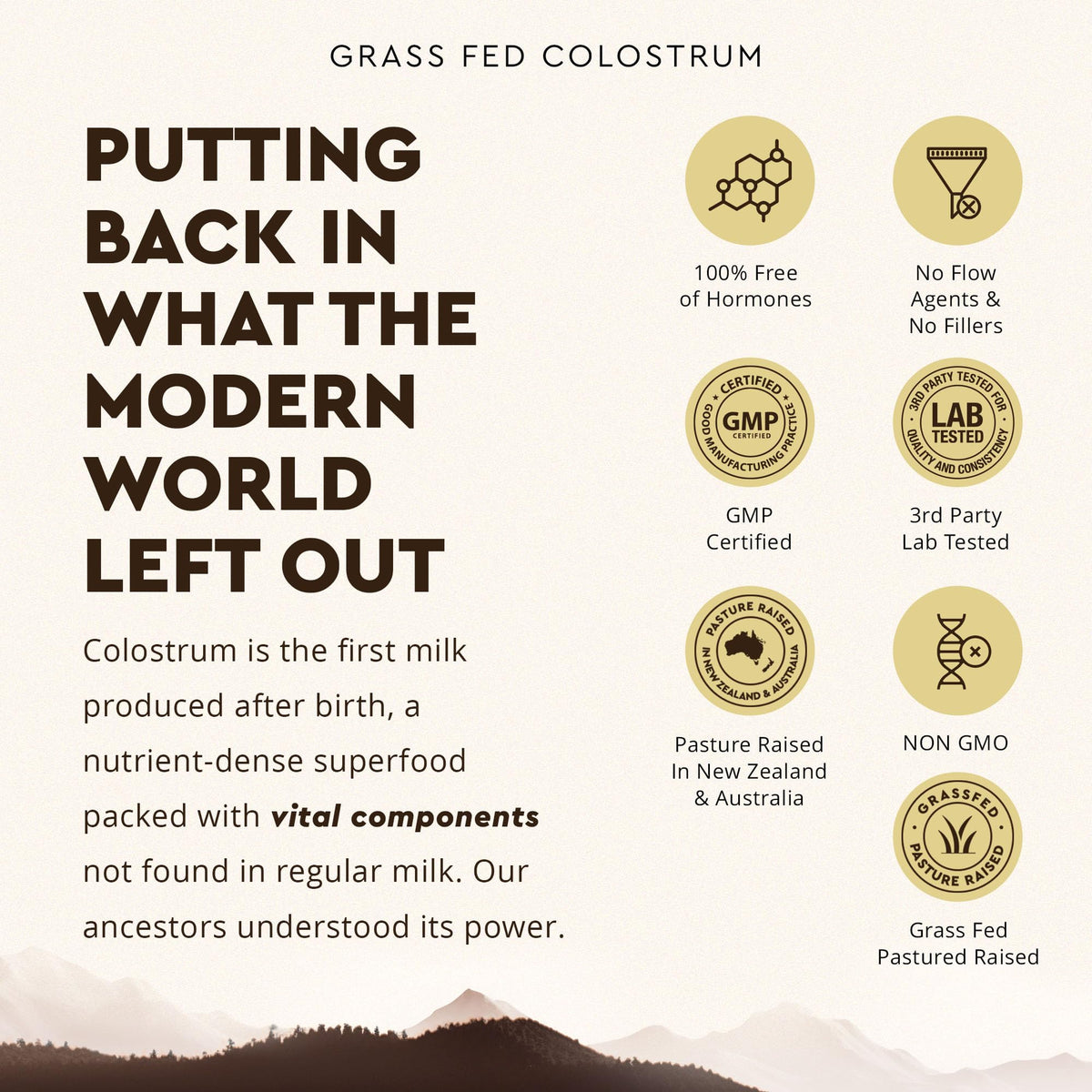 Ancestral Supplements Grass Fed Beef Colostrum - 180 Capsules - image 5