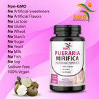 SMSHEALTHPRODUCTS Pueraria Mirifica 10:1 Extract - 60 Vegetarian Capsules - image 4