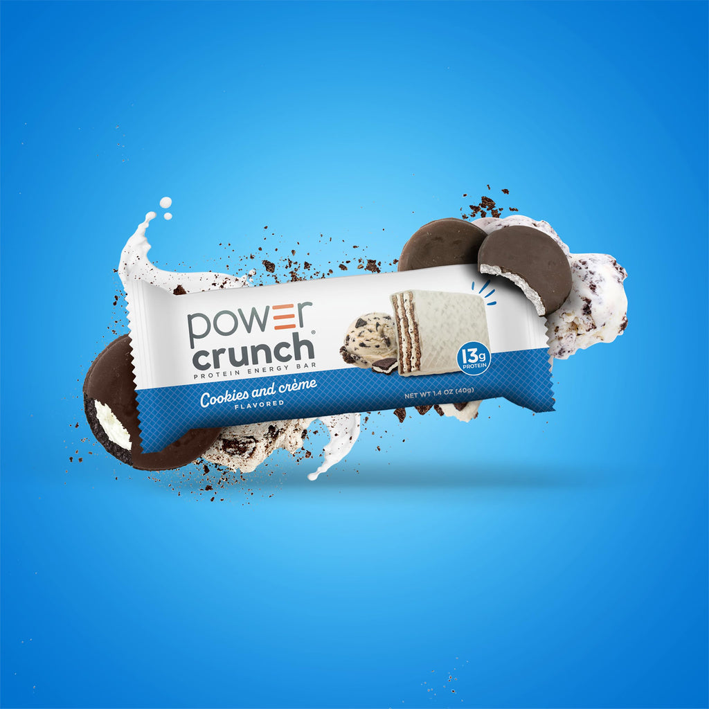 Power Crunch Cookies and Cream Protein Bar - 12 Count - image 4
