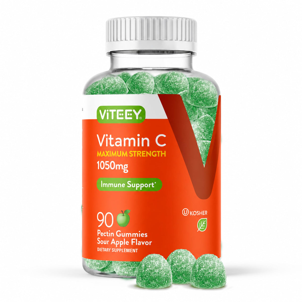 Viteey Vitamin C Gummies for Adults & Teens