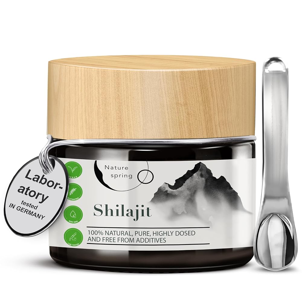Nature Spring Mumijo Shilajit Resin - 30g Jar