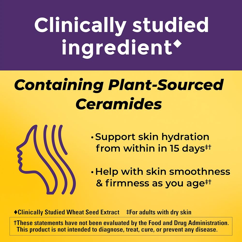 Nature Made Skin Hydration Gummies Plus Ceramides - 50 Gummies - image 2