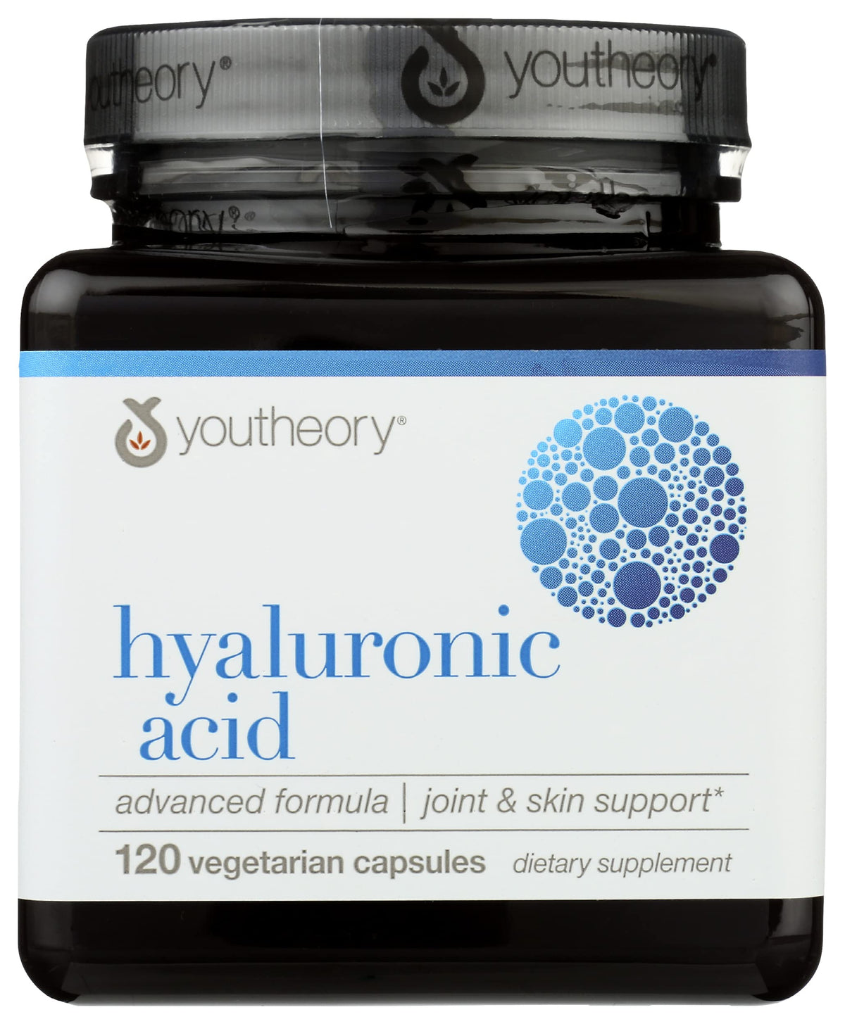 Youtheory Hyaluronic Acid Advanced Formula - 120 Capsules