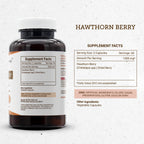 Secrets of the Tribe Hawthorn Berry 60/120 Capsules