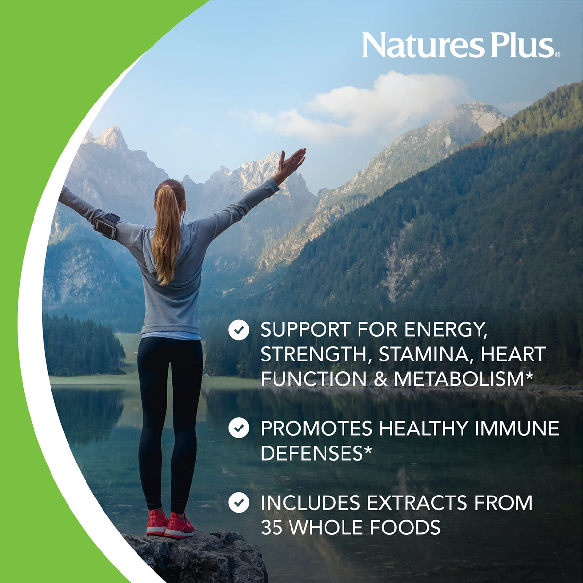 NaturesPlus Source of Life Garden Women's Once Daily Multivitamin - 30 Tablets - image 3