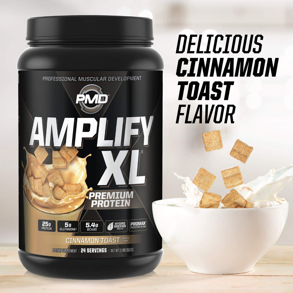 PMD Sports Amplify XL Whey Protein Hydro Greens Blend