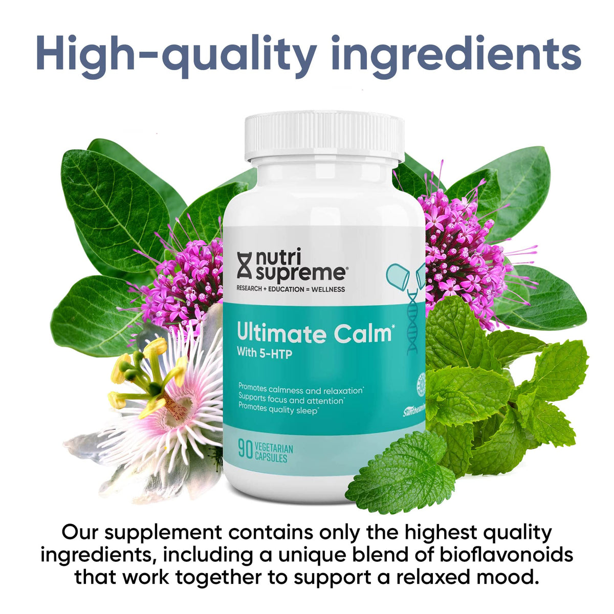 Nutri Supreme Ultimate Calm Capsules for Sleep Support - 90 Capsules - image 5