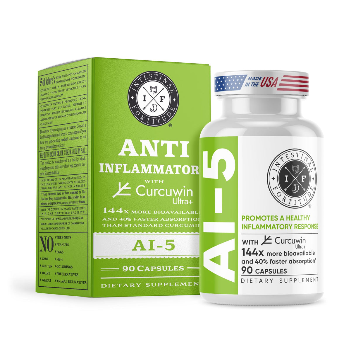 Intestinal Fortitude Gut Health Supplement for Digestive Relief