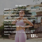 Utzy Naturals Vitamin D3 5000 IU - 60 Capsules - image 5
