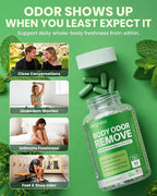 MEGNETA Body Deodorizing Supplement, Chlorophyll Supplement