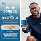 Dr. Tobias AKG Alpha-Ketoglutaric Acid 1000 mg - 180 Capsules - image 2