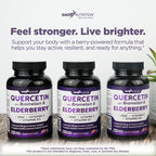 Gade Nutrition Quercetin with Bromelain & Elderberry