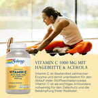 Solaray Vitamin C Two-Stage Timed Release 1000mg - 250 Capsules - image 2