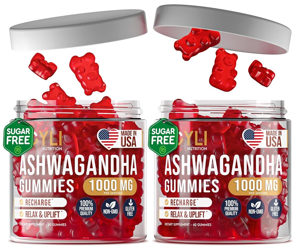 JOYLI Nutrition Ashwagandha Gummies for Focus & Rest - 120 Count