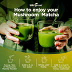 KIKI Green Mushroom Matcha Powder Super Blend - 4 oz - image 6