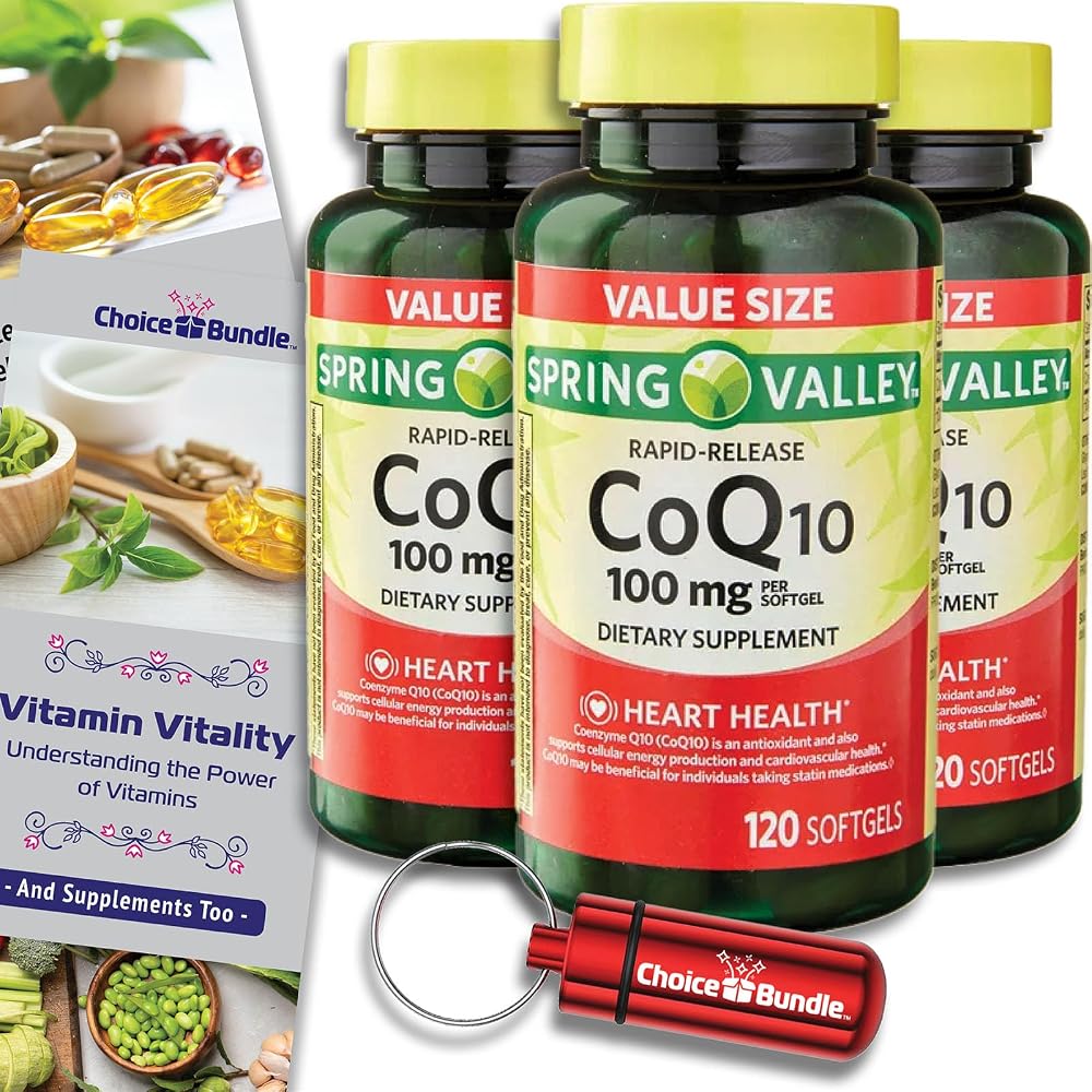 Choice Bundle Spring Valley Rapid-Release CoQ10