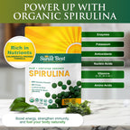 Sunlit Best - USDA Organic Spirulina Tablet - Natural Super Greens