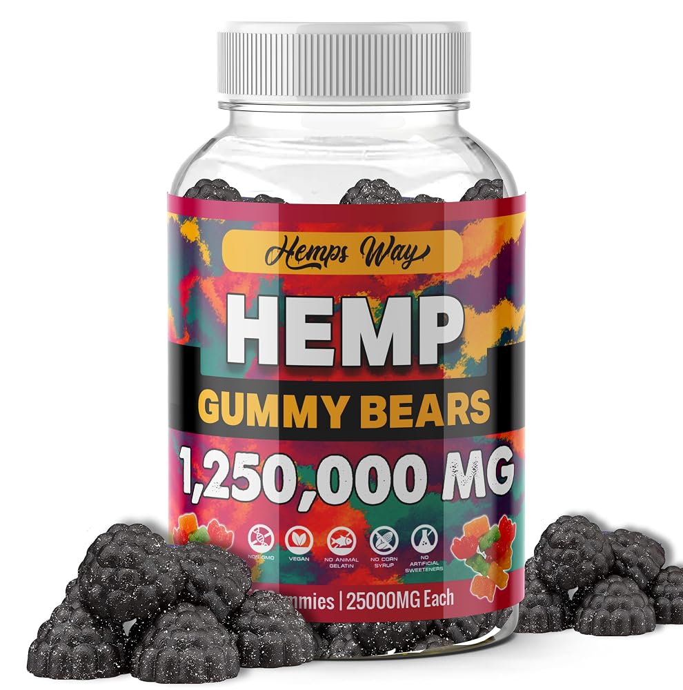 The CBD Project Organic Hemp Gummies - 50 Count