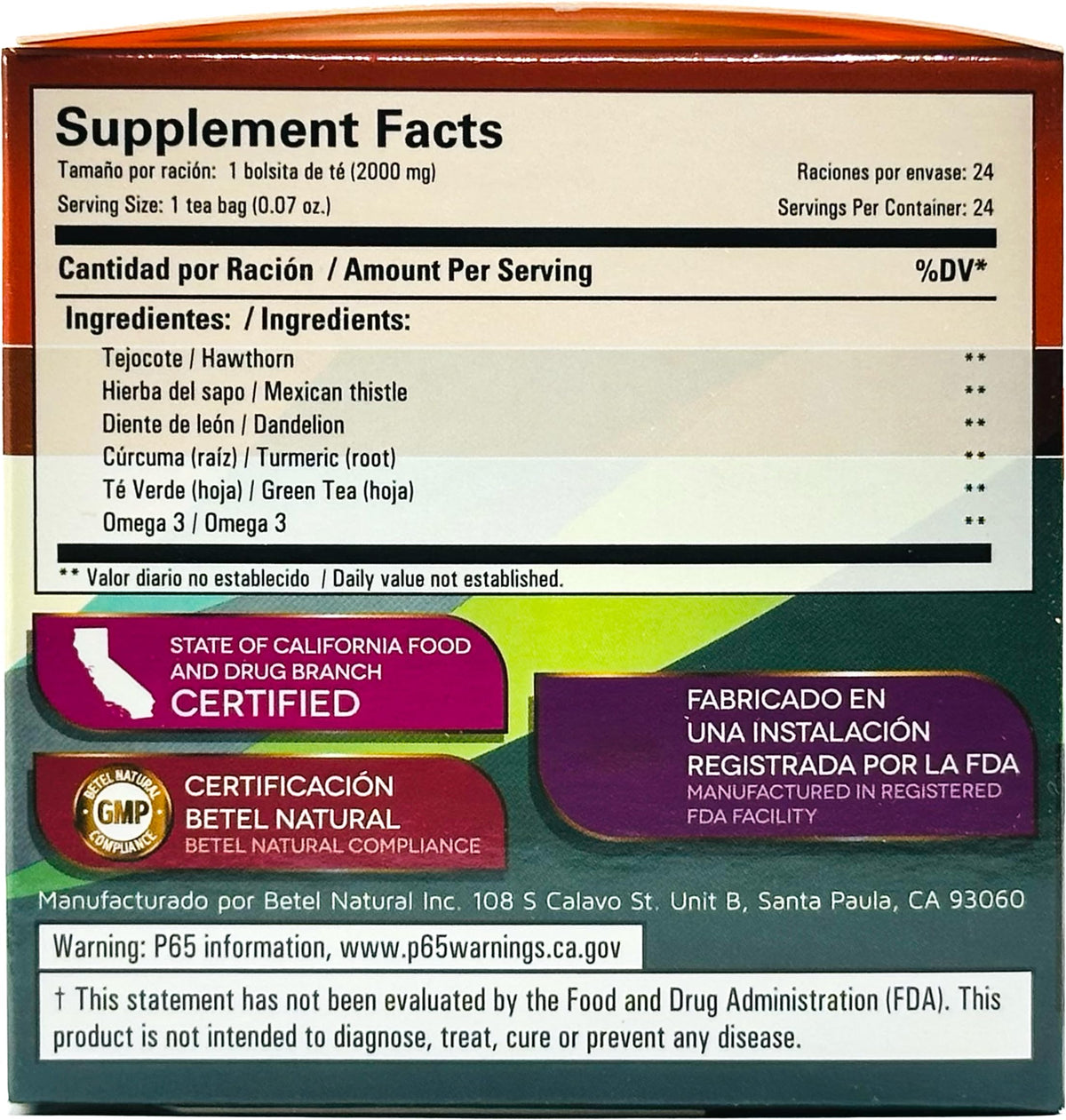 Premium Colestodown Tea by Betel Natural - Healthy Cholesterol Levels - image 4