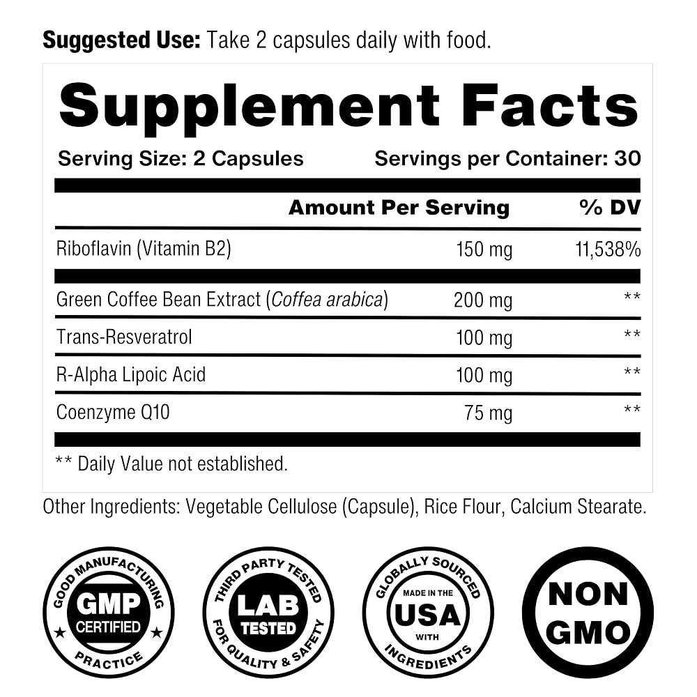 Celly Mitochondrial Health Supplement - 60 Capsules - image 9