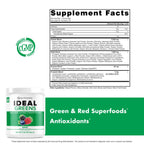 NutraOne Ideal Greens Antioxidant Superfood Powder Berry - 30 Servings - image 5