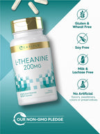 Carlyle L-Theanine 200mg Supplement - 120 Capsules - image 4