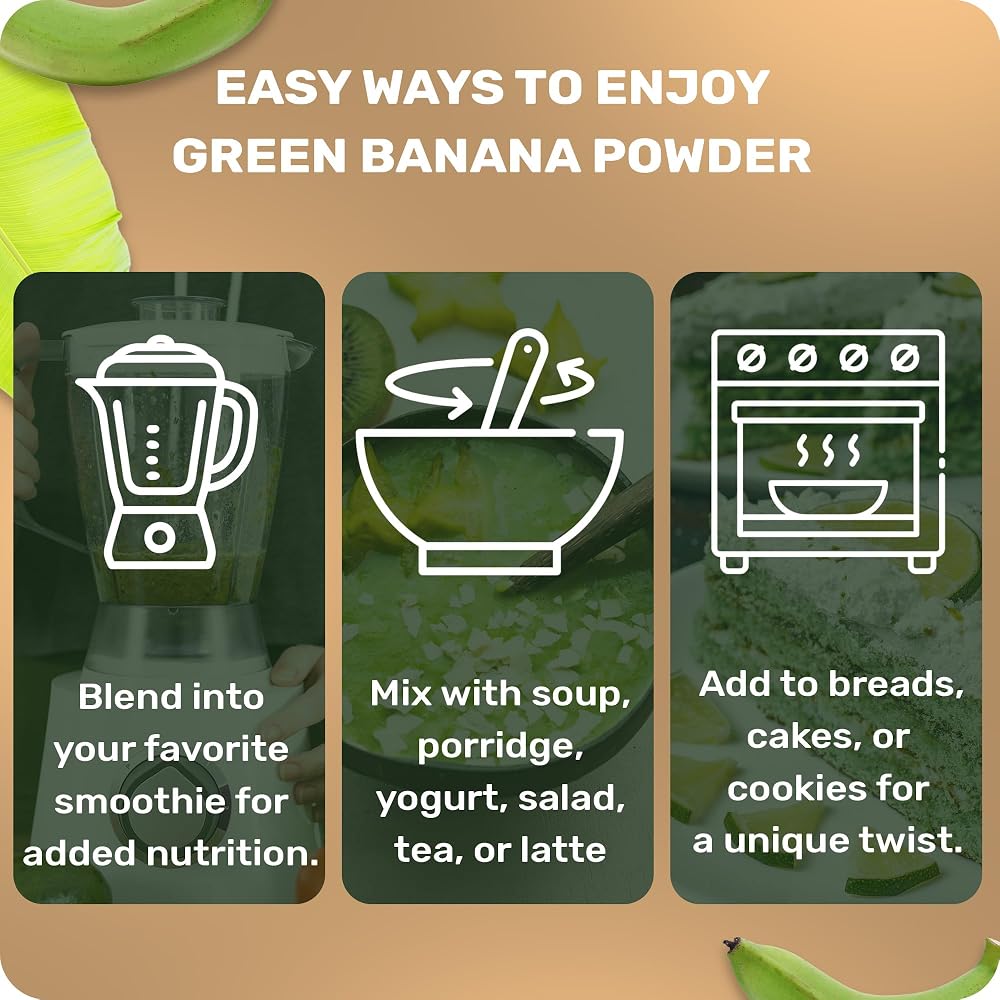 HappyLyfe Rairuen ROM Organic Green Banana Powder - 50g - image 5