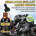MXCZBSM Shilajit Pure Himalayan Organic Resin Drop