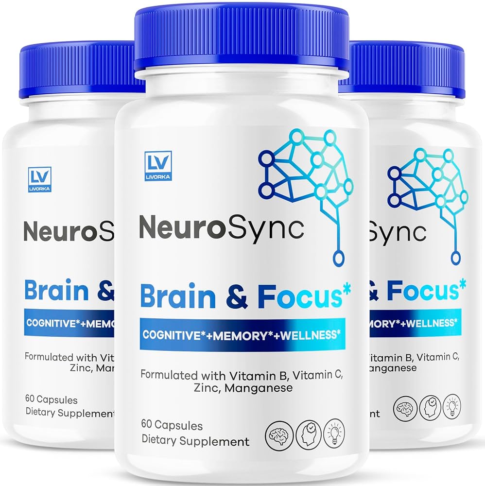 Pharmagetics NeuroSync Brain Capsules - 180 Capsules