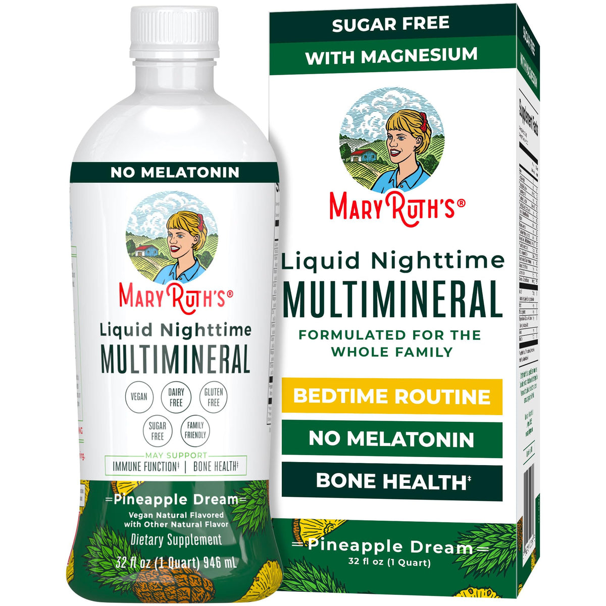MARYRUTH'S Liquid Nighttime Multimineral