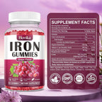 Hovika Iron Gummies Supplement for Women & Men