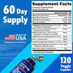 PLOOF Nutra Testosterone Booster for Men - 120 Capsules - image 2