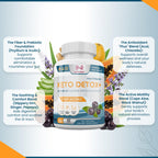 Slim Heat Keto Detox+ Daily Colon Cleanse - 60 Capsules - image 4