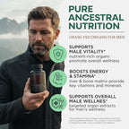 Wild Grass Fed Beef Organ Supplement for Men Prostate Health - 180