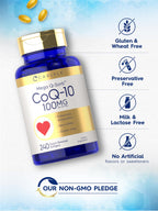 Carlyle CoQ10 100mg Softgels - 240 Count - image 5