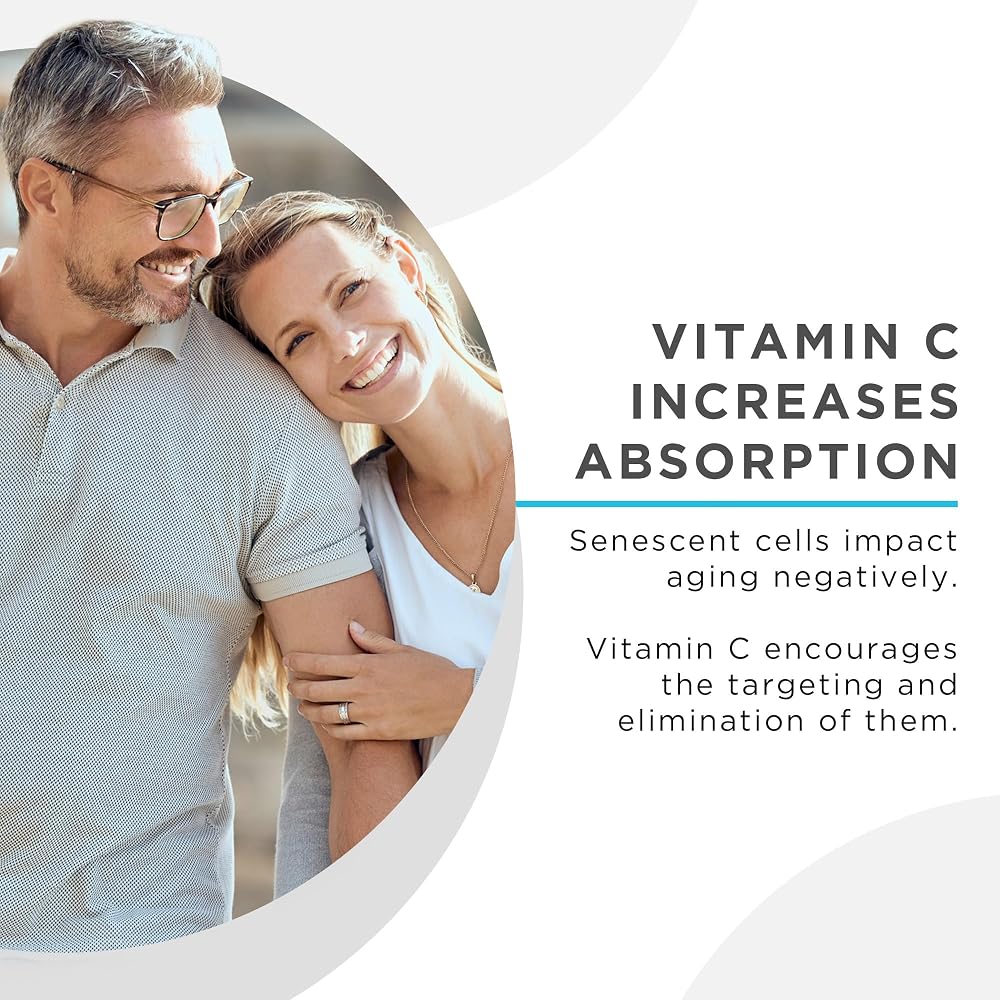 Superior Formulas Senolytic+ Fisetin Quercetin Vitamin C - 60 Capsules - image 5