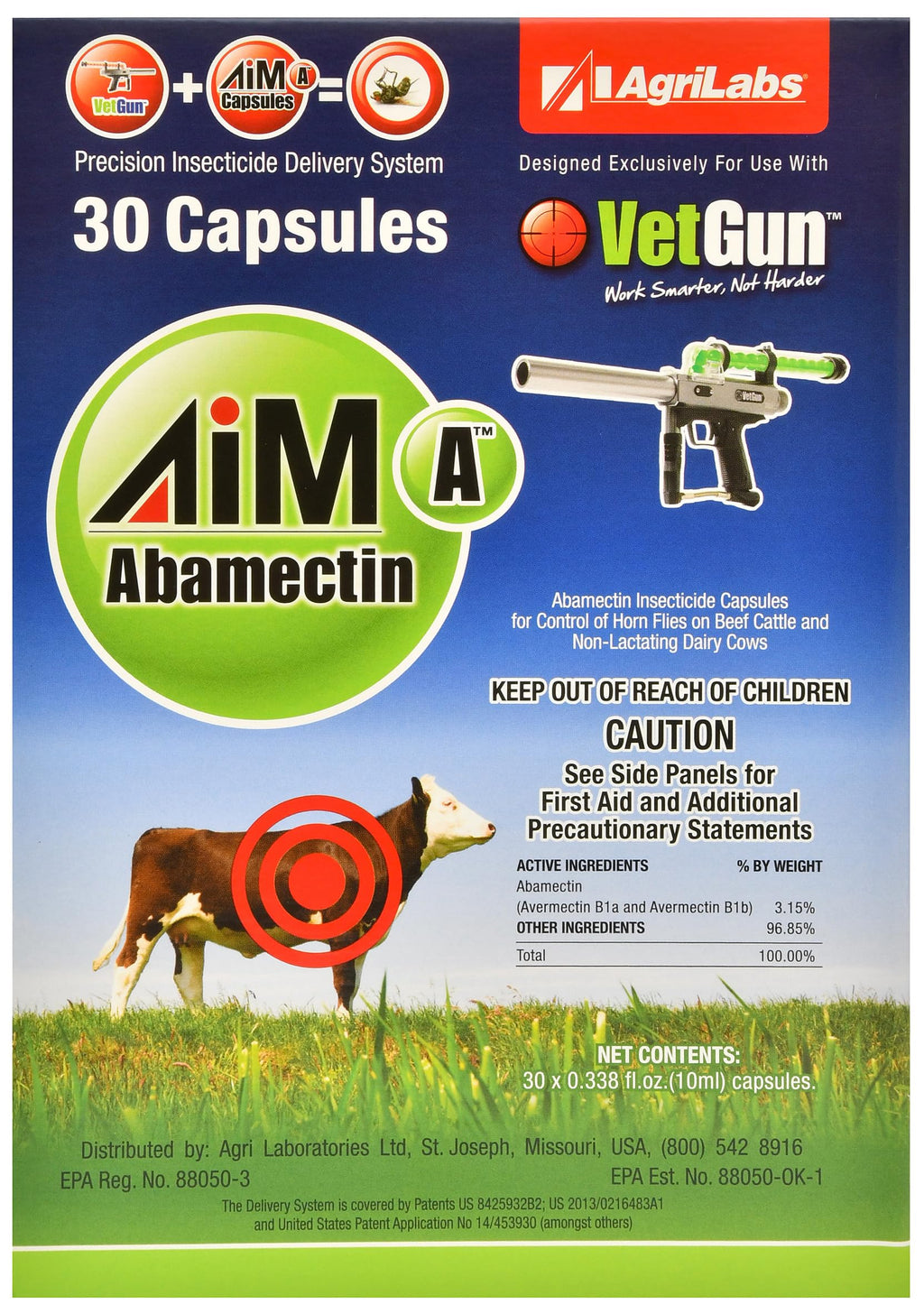 Agrilabs AiM-A Vet Caps Vitamin A - 30 Capsules