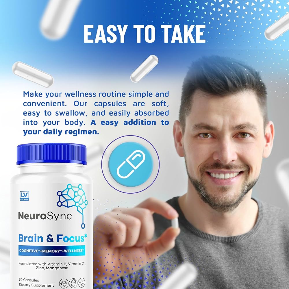 Pharmagetics NeuroSync Brain Capsules - 120 Capsules - image 4