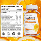 Fajeckma Calcium Magnesium Zinc Gummies - 120 Count - image 2