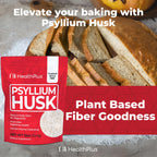 Health Plus Psyllium Husk Fiber Supplement Powder - 12 oz - image 6